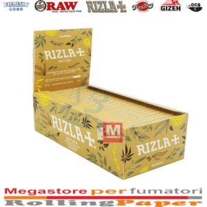 Cartine Rizla Natura Corte Regular – in Canapa Ecologica, 50 Libretti