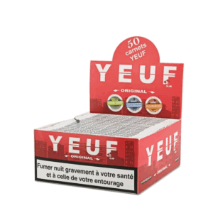 Yeuf Cartine Original King Size Lunghe – Scatola da 50 Libretti