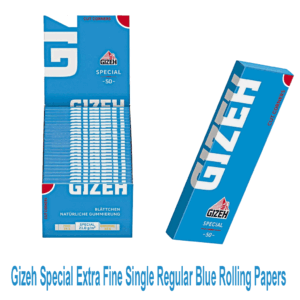 Gizeh Special Extra Fine Single Regular Blue Rolling Papers – Box of 50 Booklets