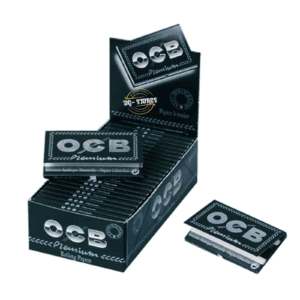 Cartine OCB Premium Nere Corte Doppie 25 Libretti Tipo B Originali