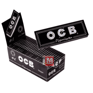 Cartine OCB Premium nere corte single black 50 libretti
