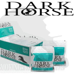 Filtri Dark Horse Slim Mentolo Menthol 6mm 10 Sacchetti Da120 Filtrini
