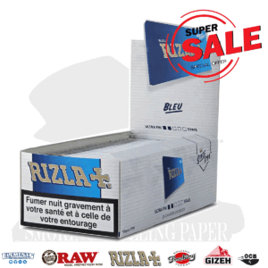 Cartine Rizla Blu Doppie Corte – Regular Double, 25 Libretti