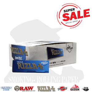 Cartine Rizla Blu Corte Blue Sigarette  Rolling Papers BOX DA 50 ASTUCCI
