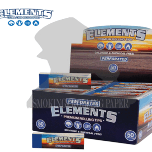 Filtri in Carta Elements Wide Rolling Tips Slim Perforated – 50 Blocchetti