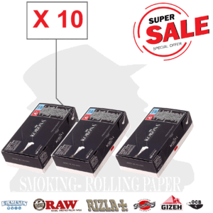 Korona Tubetti Slim Carboni Tubes 6,8mm 10 X Box Da 120 Sigarette Vuote