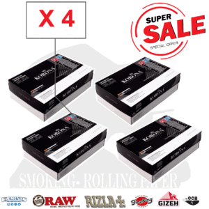 Tubetti Korona Slim 6,8mm – 4 Box x 1000 Tubi Sigarette Vuote