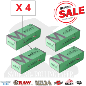 Mascotte Tubetti X-Long Tubes Extra Lungo – 4 x Box Da 200 Sigarette Vuote