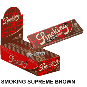 Cartine Smoking Supreme Brown Corte