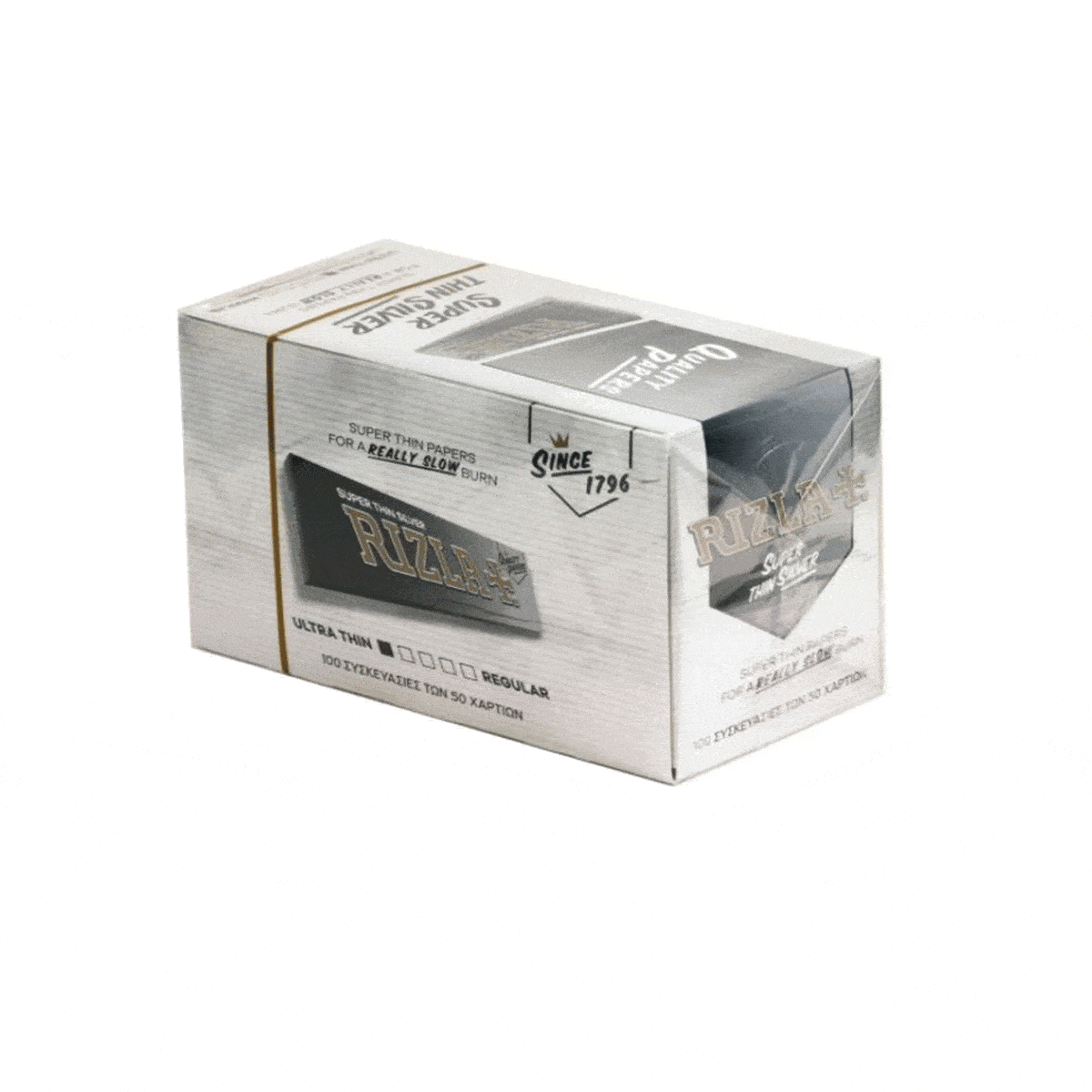 Cartine Rizla Silver Corte Regular 100 Libretti Originali – DG-STORES
